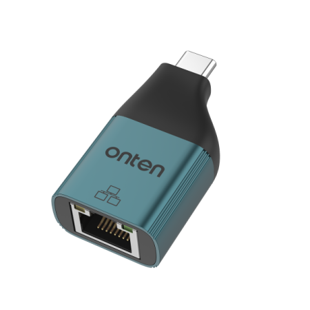 ONTEN (UC101H) Type-C to RJ45 Ethernet LAN Adapter {10/100Mbps}