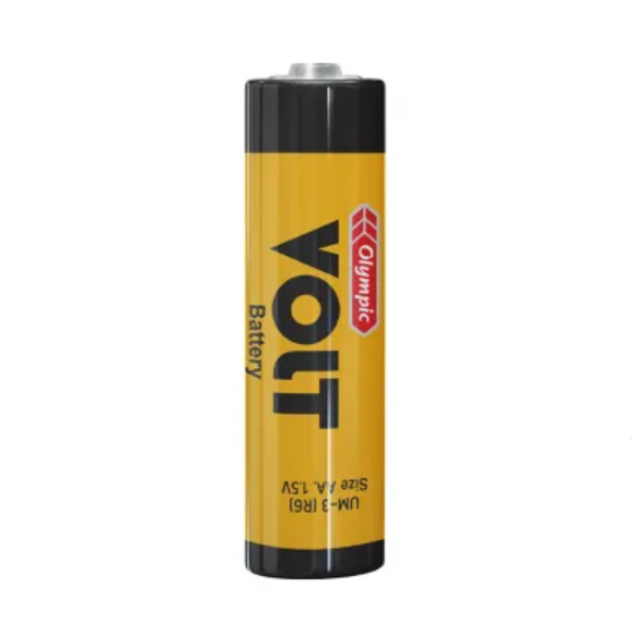 Olympic Volt Pencil Battery Metallic