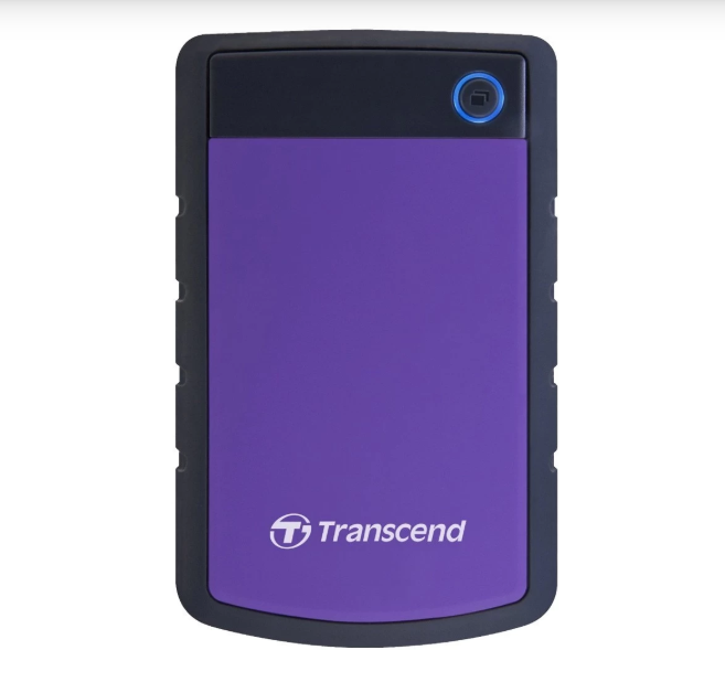 Transcend StoreJet 25H3 2TB USB 3.1 Purple External HDD